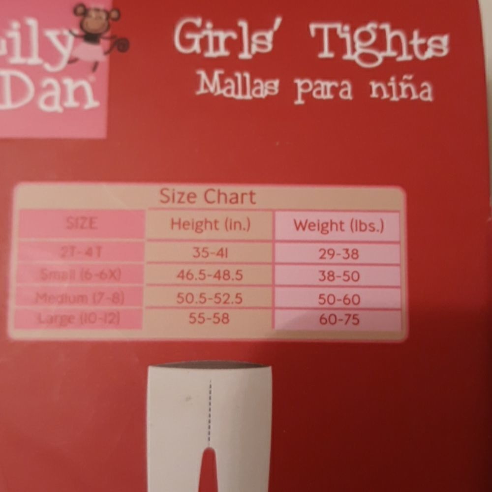 Lily & Dan Girl's Tights - Picture 4 of 4